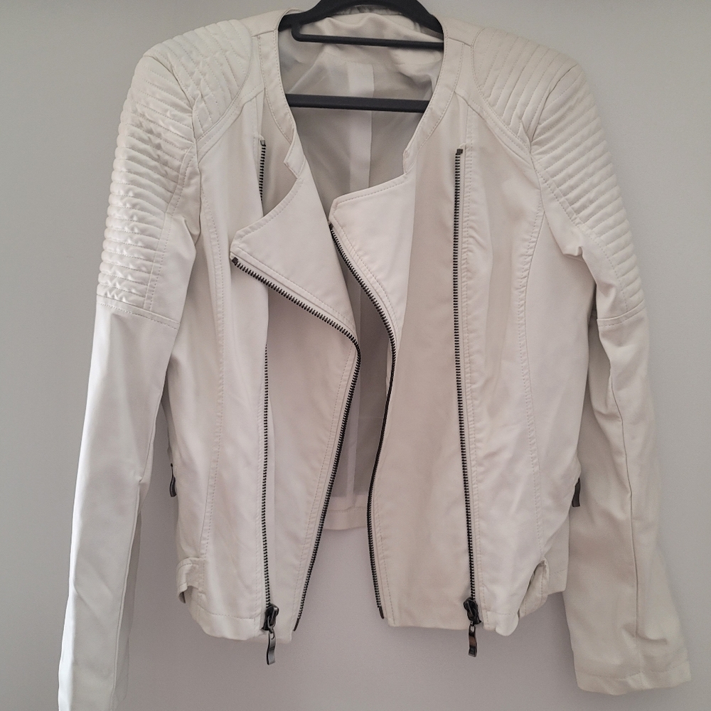 Raison D'Etre vegan leather jacket